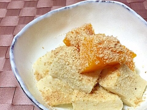 かぼちゃと高野豆腐のすり胡麻煮✿